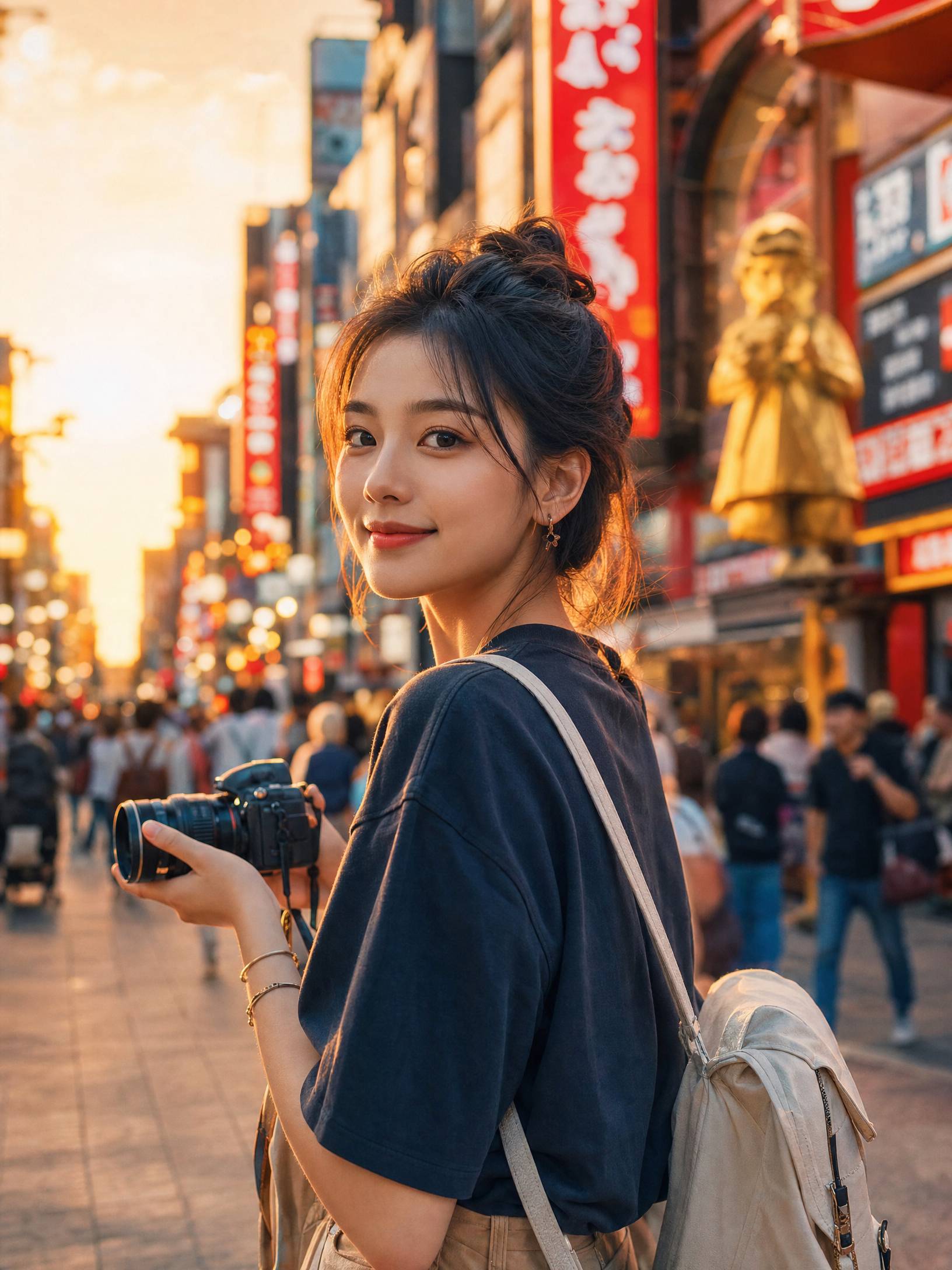 黑丝旅行博主