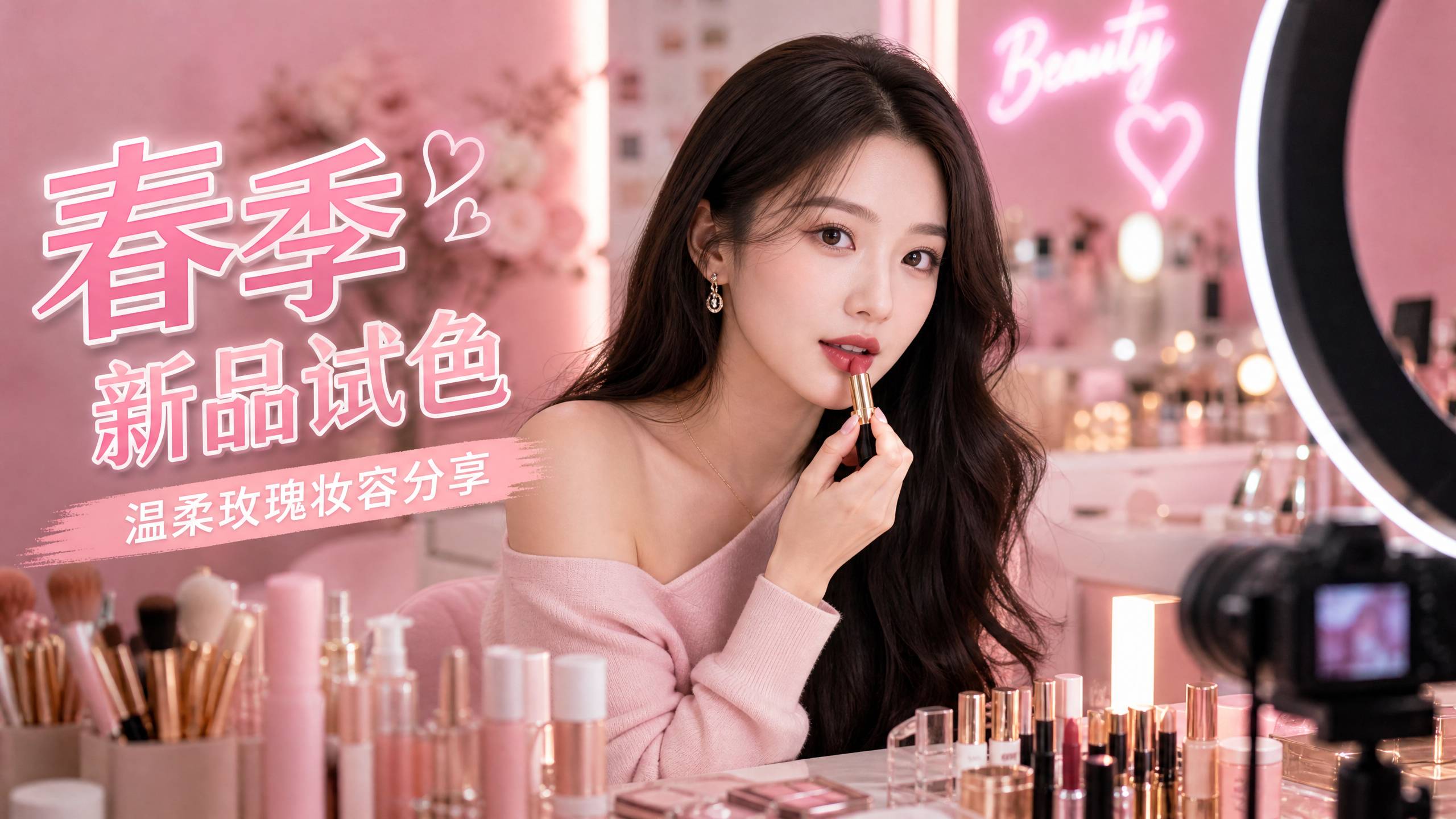 黑丝美妆视频教程